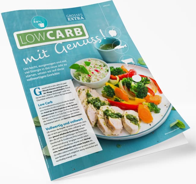 Low Carb Rezepte E-Book erhalten