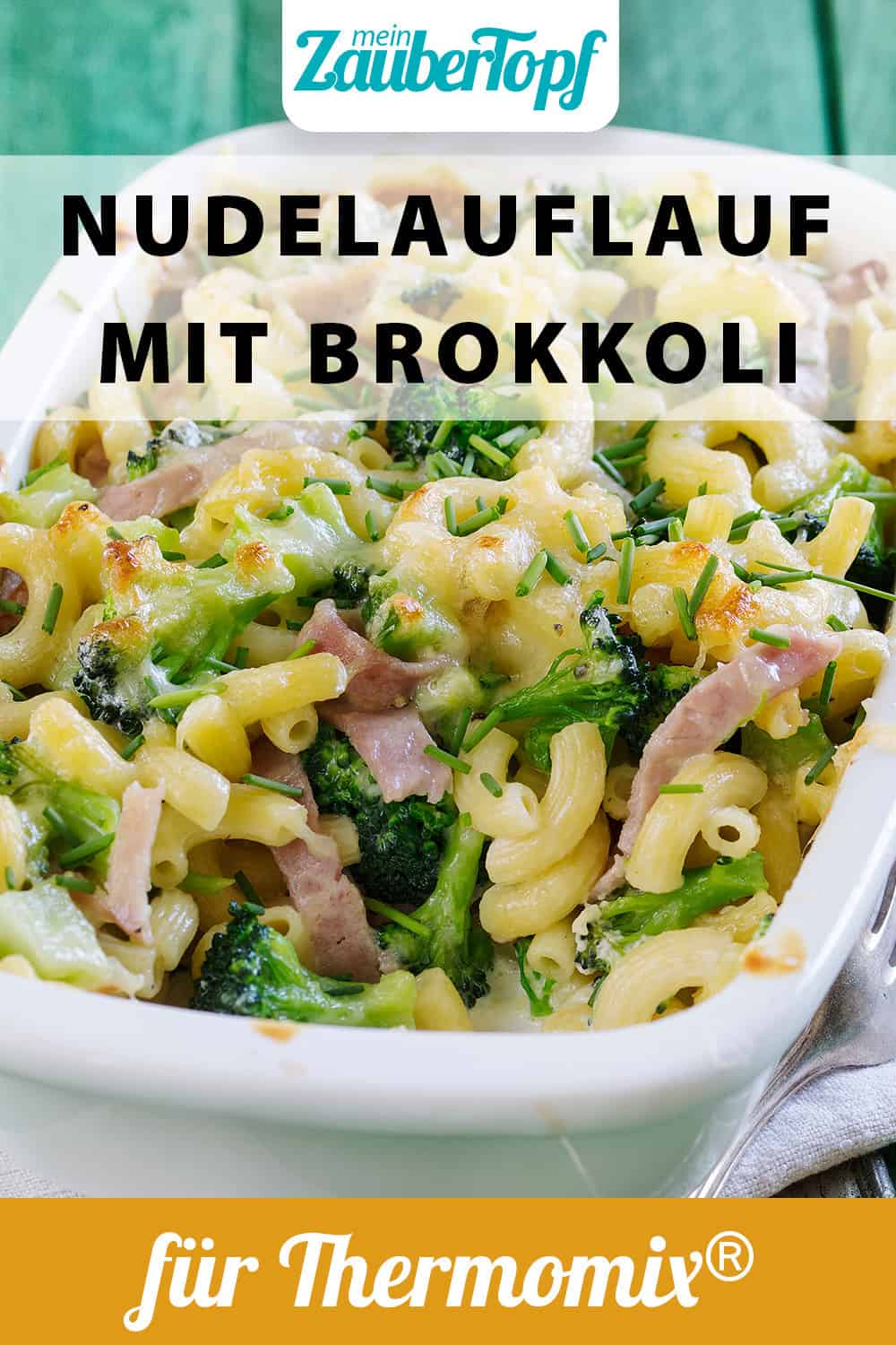 Nudelauflauf mit Brokkoli und Schinken mit dem Thermomix® - Foto: Frauke Antholz