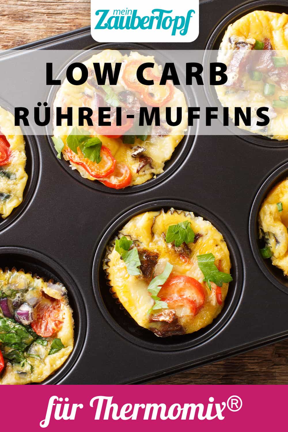 Low Carb Rührei Muffins mit dem Thermomix® – Foto: gettyimages / ALLEKO