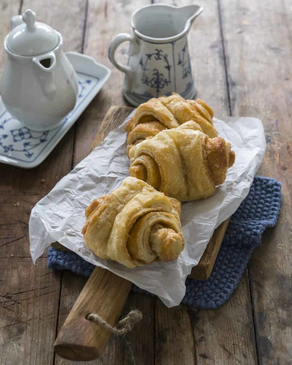 Softe Franzbrötchen mit dem Monsieur Cuisine – Foto: Tina Bumann