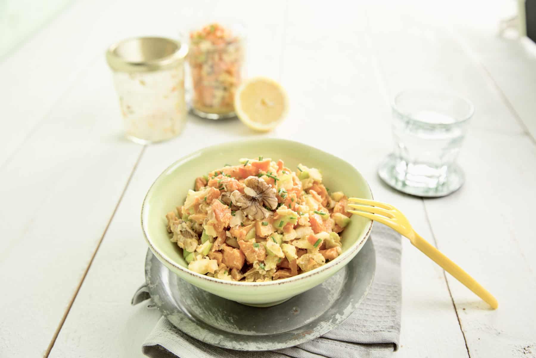 Karotten-Apfel-Salat