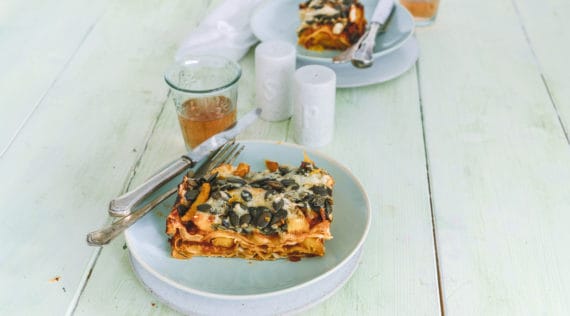 Kürbis-Lasagne mit dem Thermomix® – Foto: Tina Bumann