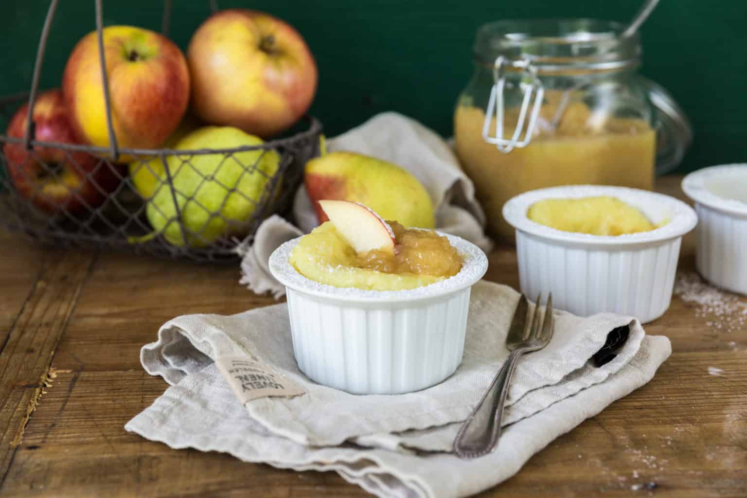 Luftiges Soufflé mit Vanille