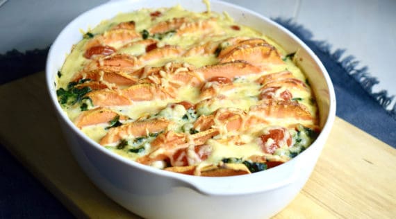 Süßkartoffelauflauf mit Spinat mit dem Thermomix® - Foto: Nicole Schmidt