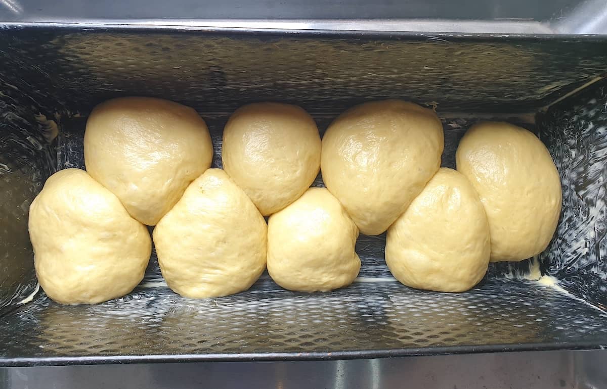 Brioche vor dem Backen