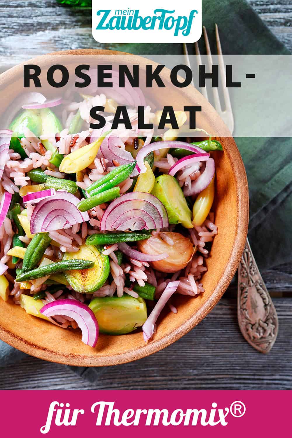 Rosenkohlsalat mit Reis & Bohnen aus dem Thermomix® - Foto: Olha Afanasieva/Shutterstock.com