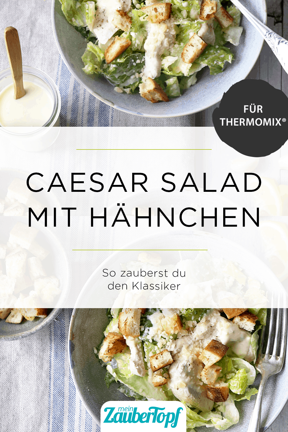 Caesar Salad mit dem Thermomix® – Foto: Alexandra Panella