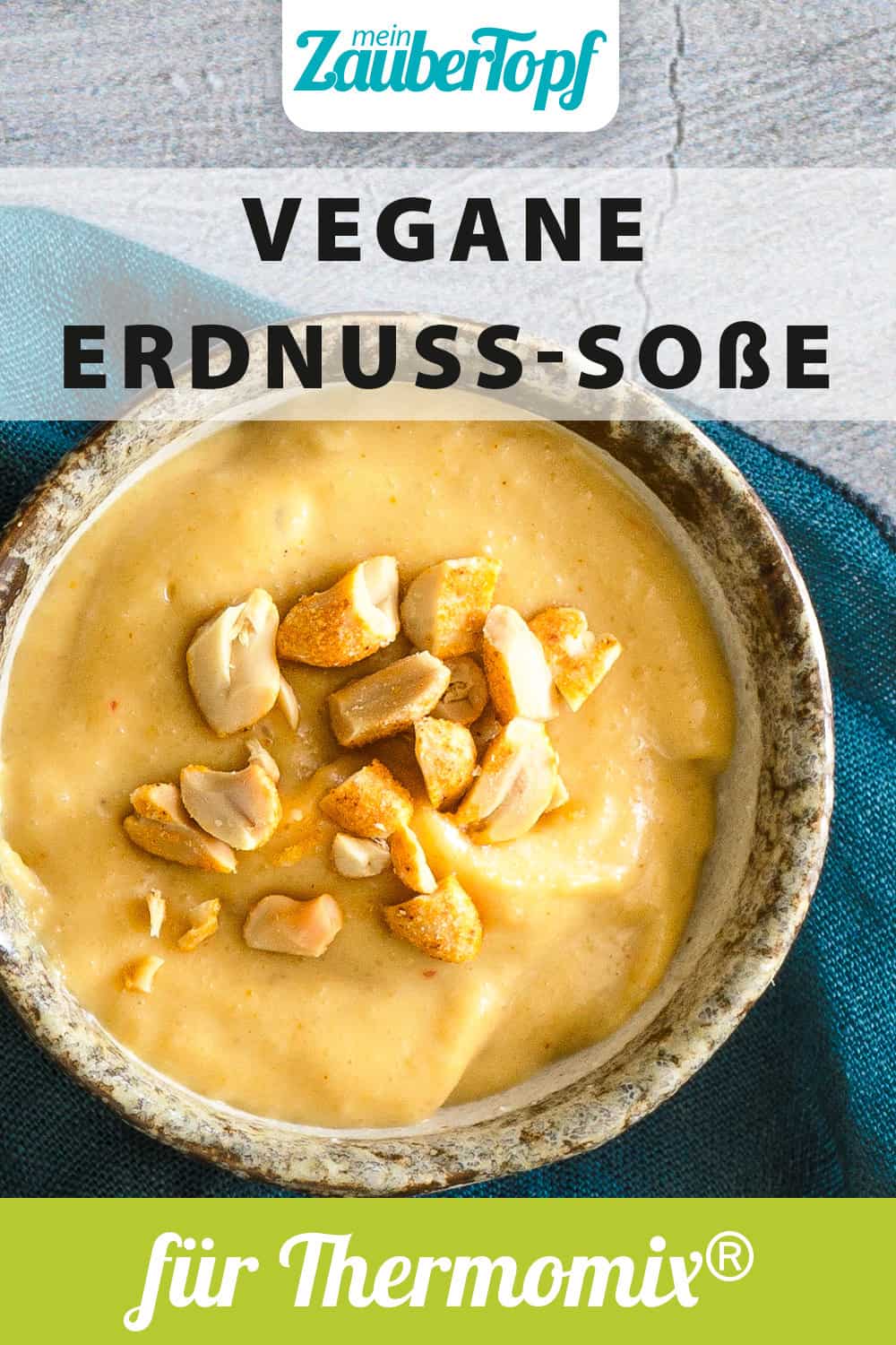 Vegane Erdnusssoße aus dem Thermomix® - Foto: Tina Bumann