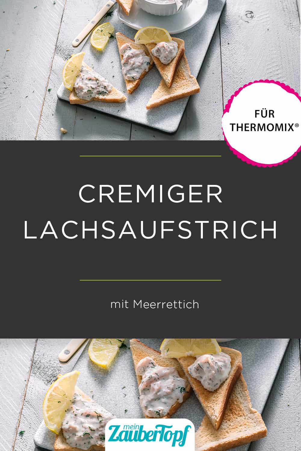 Lachsaufstrich mit Meerrettich aus dem Thermomix® - Foto: Tina Bumann