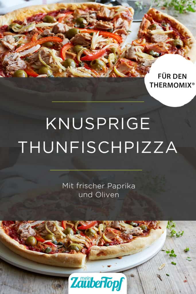 Thunfischpizza mit den Thermomix® – Foto: Nicky & Max