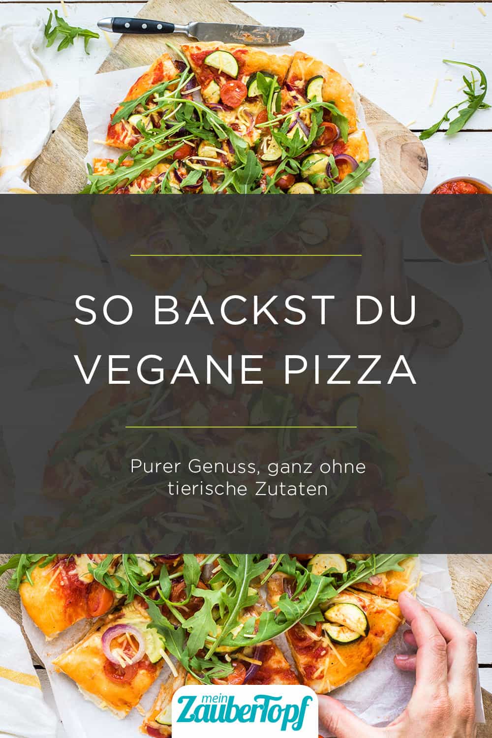 Vegane Pizza mit dem Thermomix® - Foto: Désirée Peikert