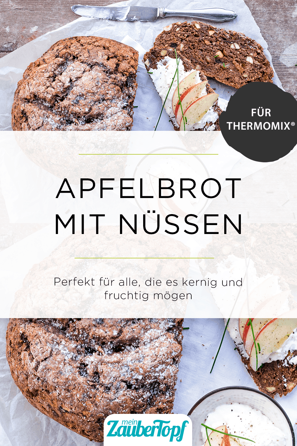 Apfelbrot mit Nüssen mit dem Thermomix® - Foto: Désirée Peikert