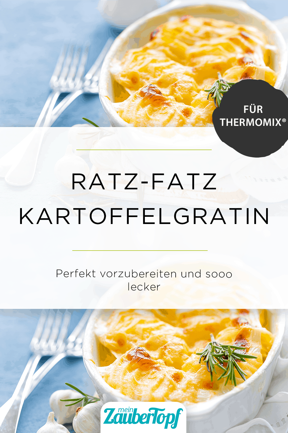 Ratz-Fatz Kartoffelgratin mit dem Thermomix® - Foto: YelenaYemchuk/gettyimages