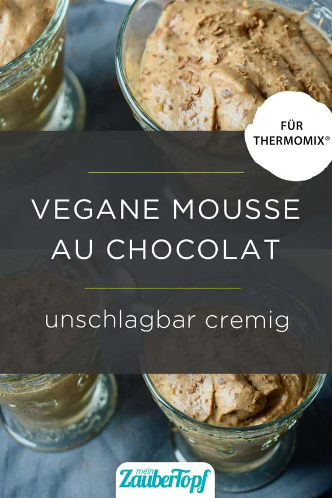 Vegane Mousse au Chocolat mit dem Thermomix® – Foto: Nicole Schmidt