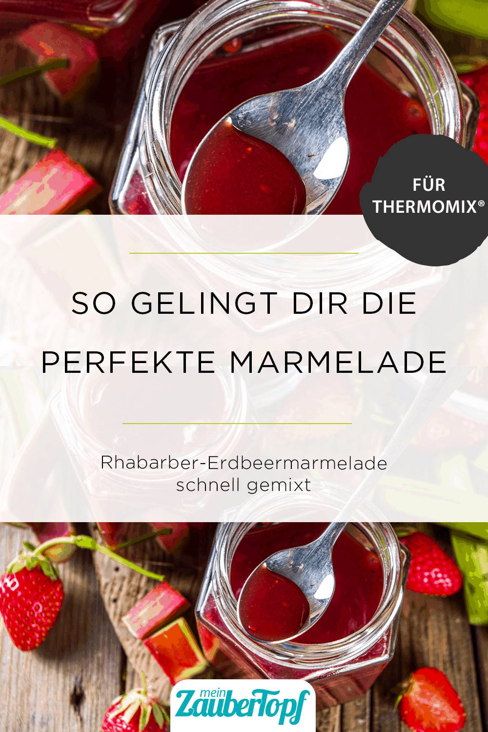 Rhabarber-Erdbeermarmelade aus dem Thermomix® - Foto: gettyimages / Rimma_Bondarenko