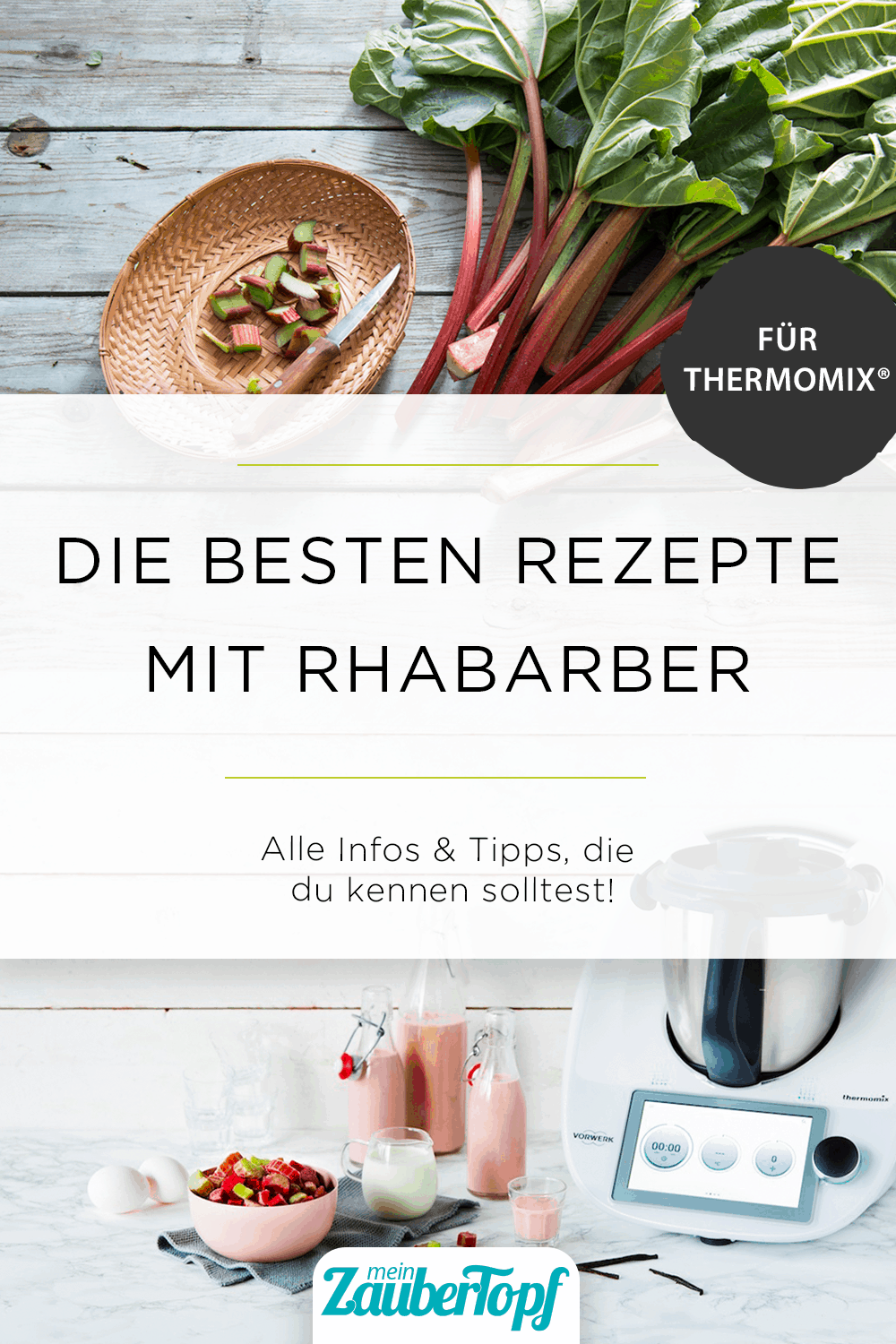 Die besten Rezepte mit Rhabarber für den Thermomix® - Foto: gettyimages / NataliaBulatova / Anna Gieseler