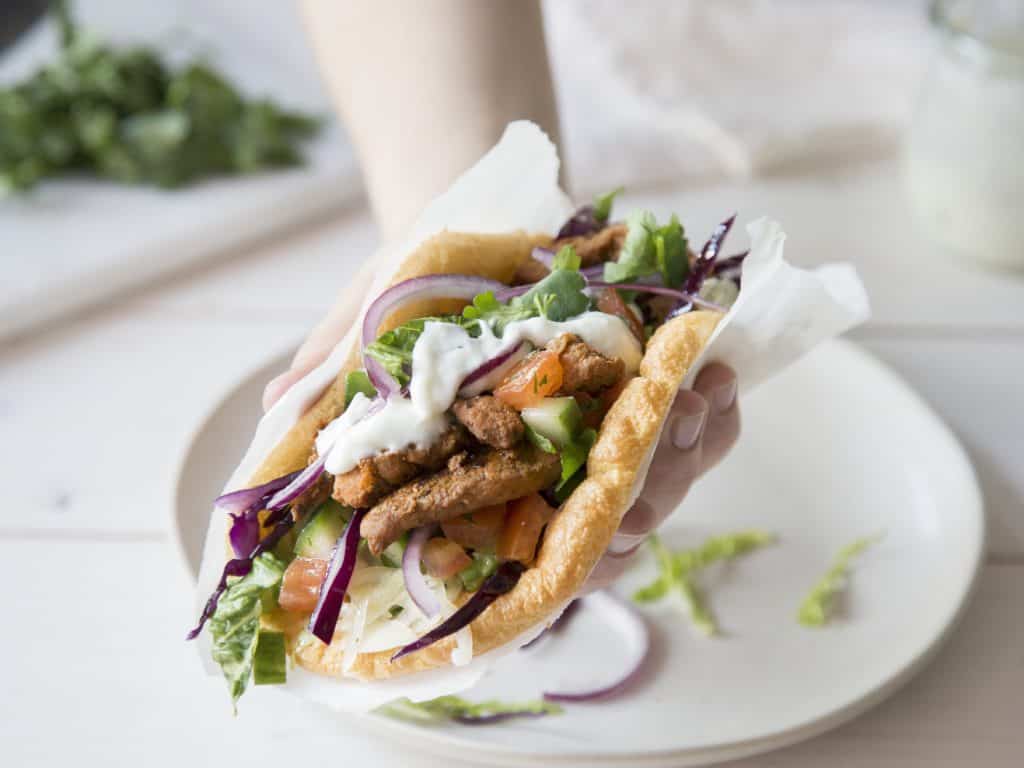 Low Carb-Döner mit Cloud Bread