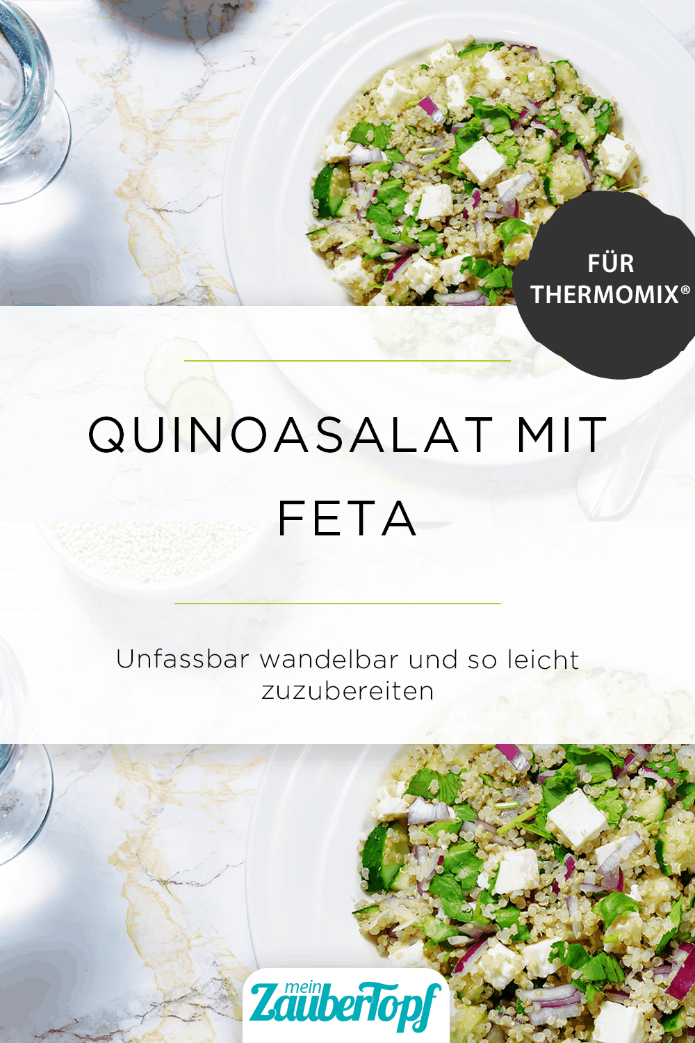 Quinoasalat mit Feta aus dem Thermomix® - Foto: gettyimages / nata_vkusidey