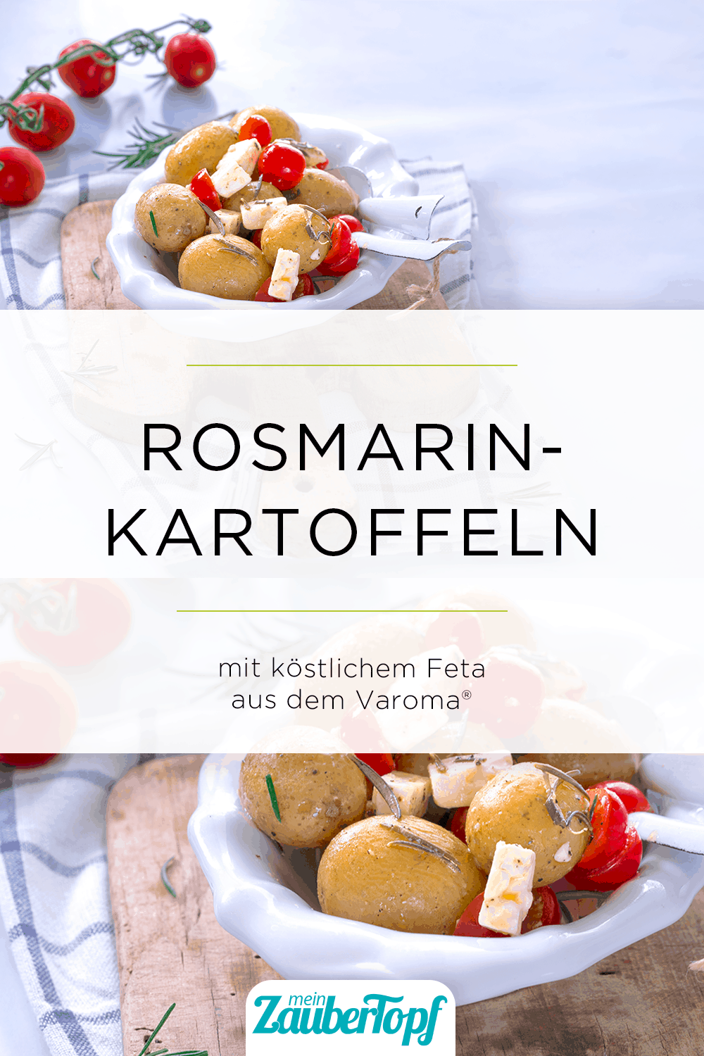 Rosmarin-Kartoffeln mit Feta aus dem Varoma® - Foto: Tina Bumann