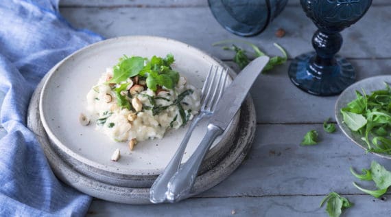 Rucola-Risotto mit dem Thermomix® – Foto: Tina Bumann