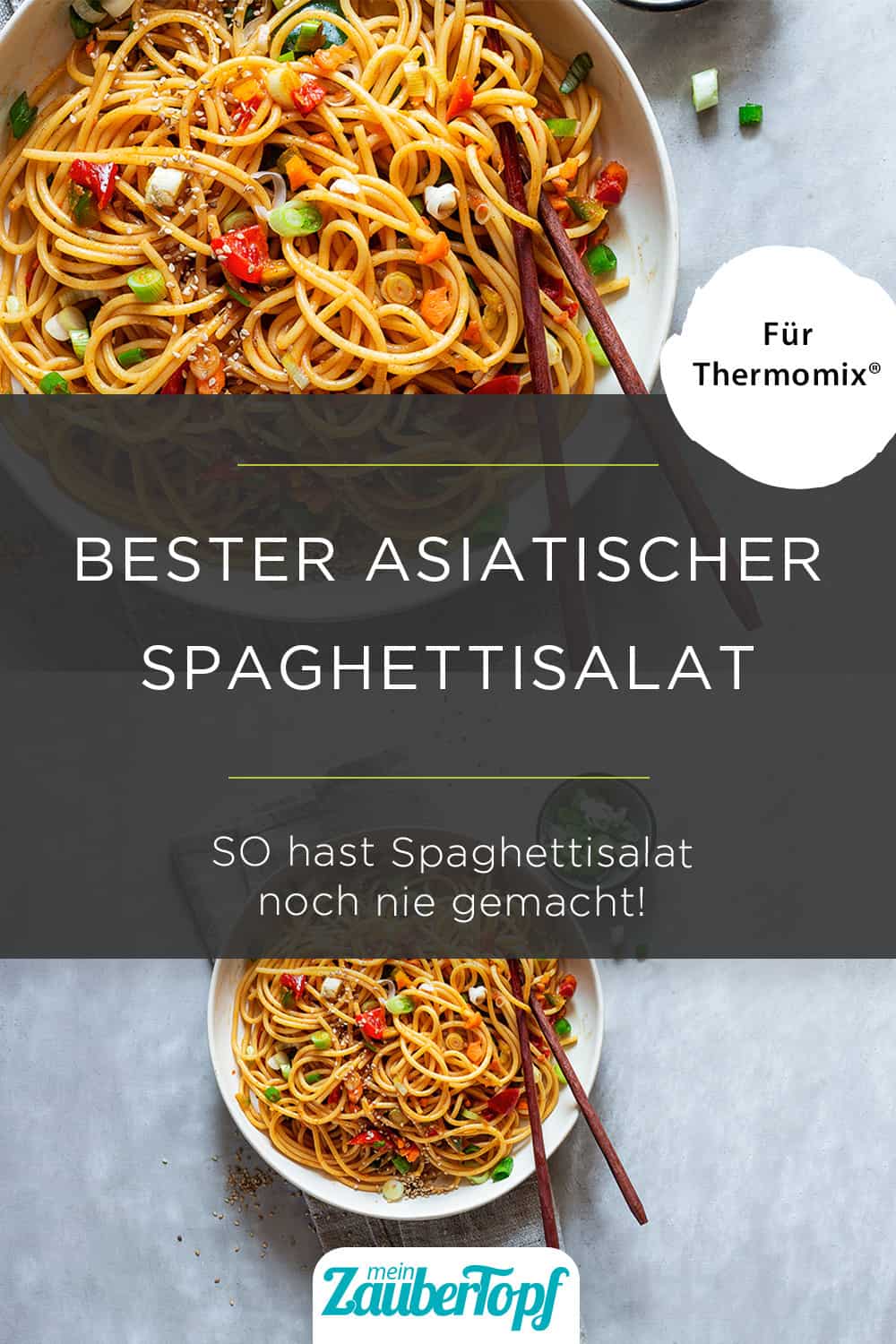 Asiatischer Spaghettisalat mit dem Thermomix® - Foto: Anna Gieseler