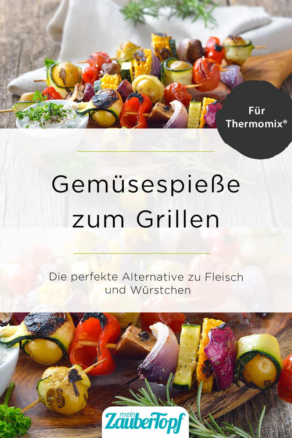 Gemüsespieße zum Grillen - Foto: gettyimages / kabVisio