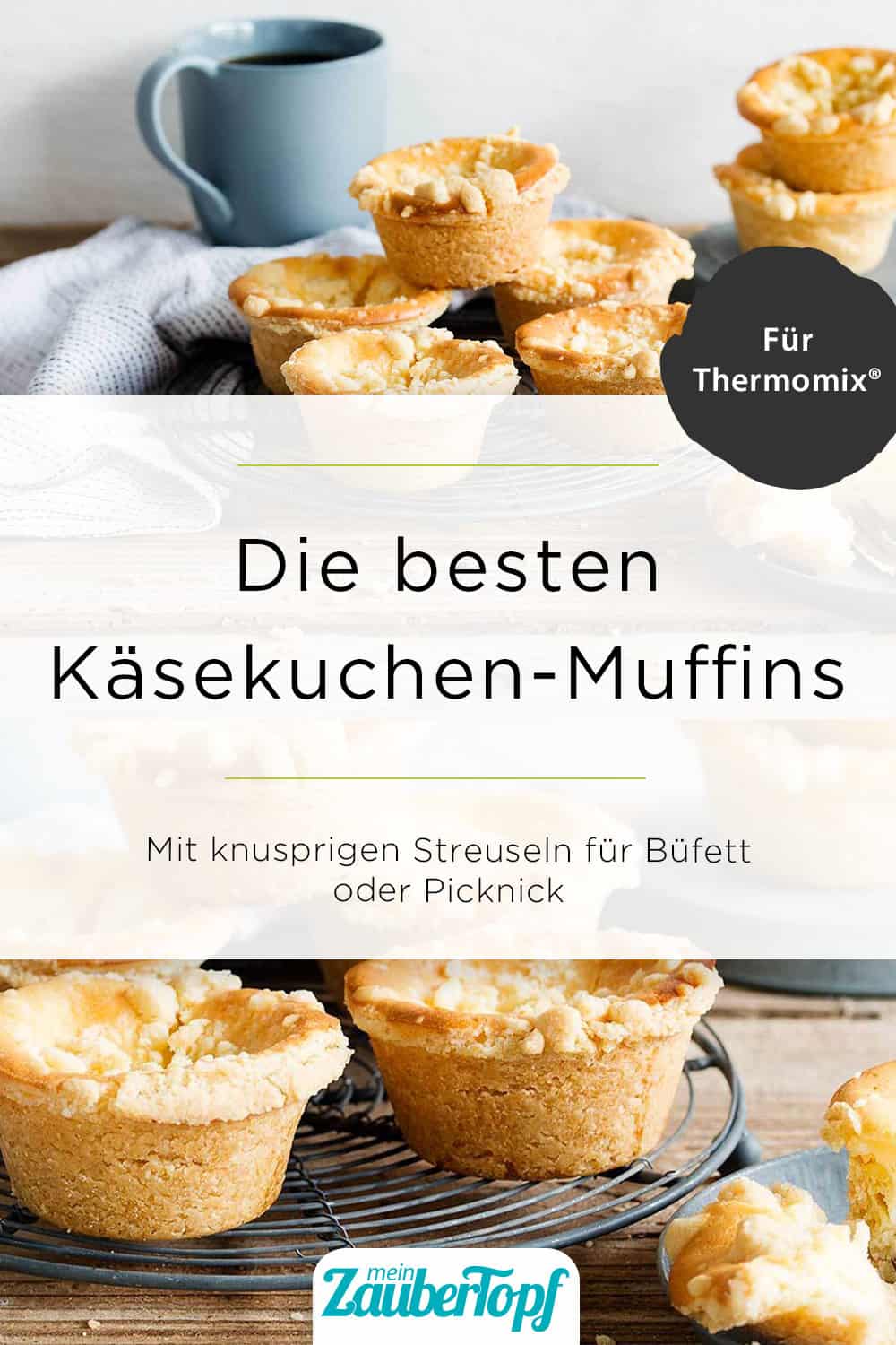 Käsekuchenmuffins mit Streuseln aus dem Thermomix® - Foto: Foto: Anna Gieseler