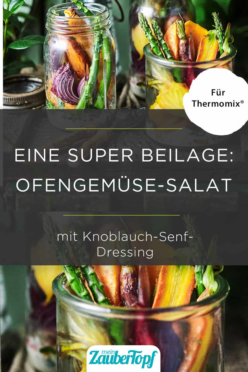 Ofengemüse-Salat mit Knoblauch-Senf-Dressing - Foto: © StockFood / Bauer Syndication