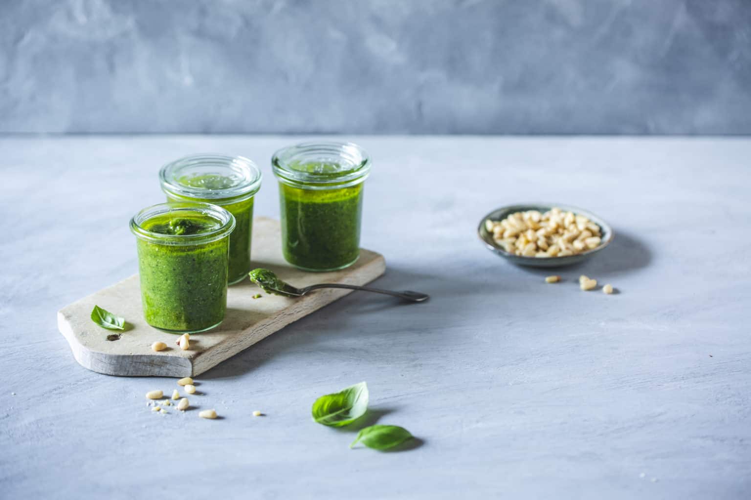 Basilikumpesto Pesto Genovese Rezept für den Thermomix®