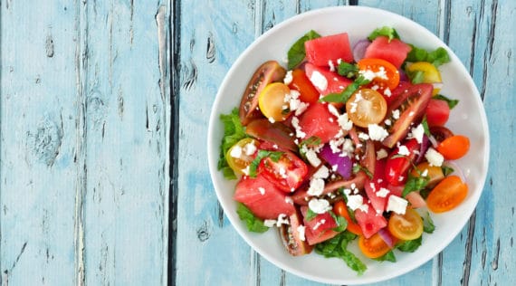 Wassermelonen-Feta-Salat mit dem Thermomix® – Foto: shutterstock.com