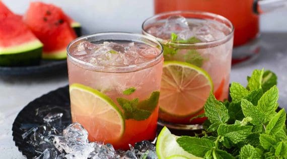 Wassermelonen-Limonade aus dem Thermomix® - StockFood / Schall, Ewgenija