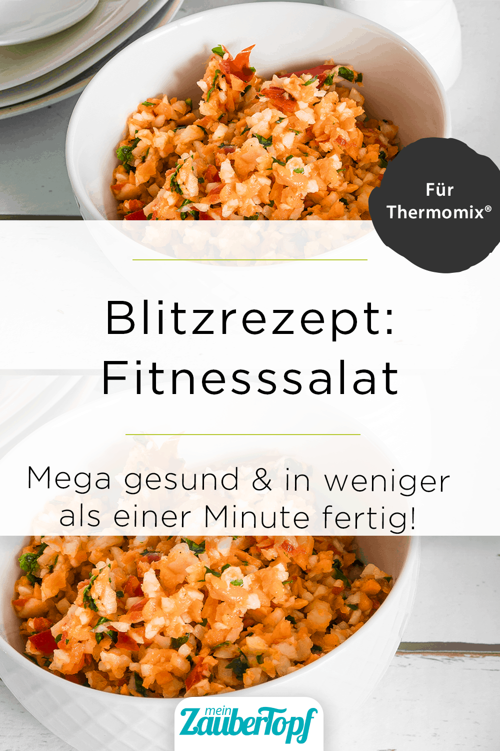 Fitnesssalat aus dem Thermomix® - Foto: Tina Bumann