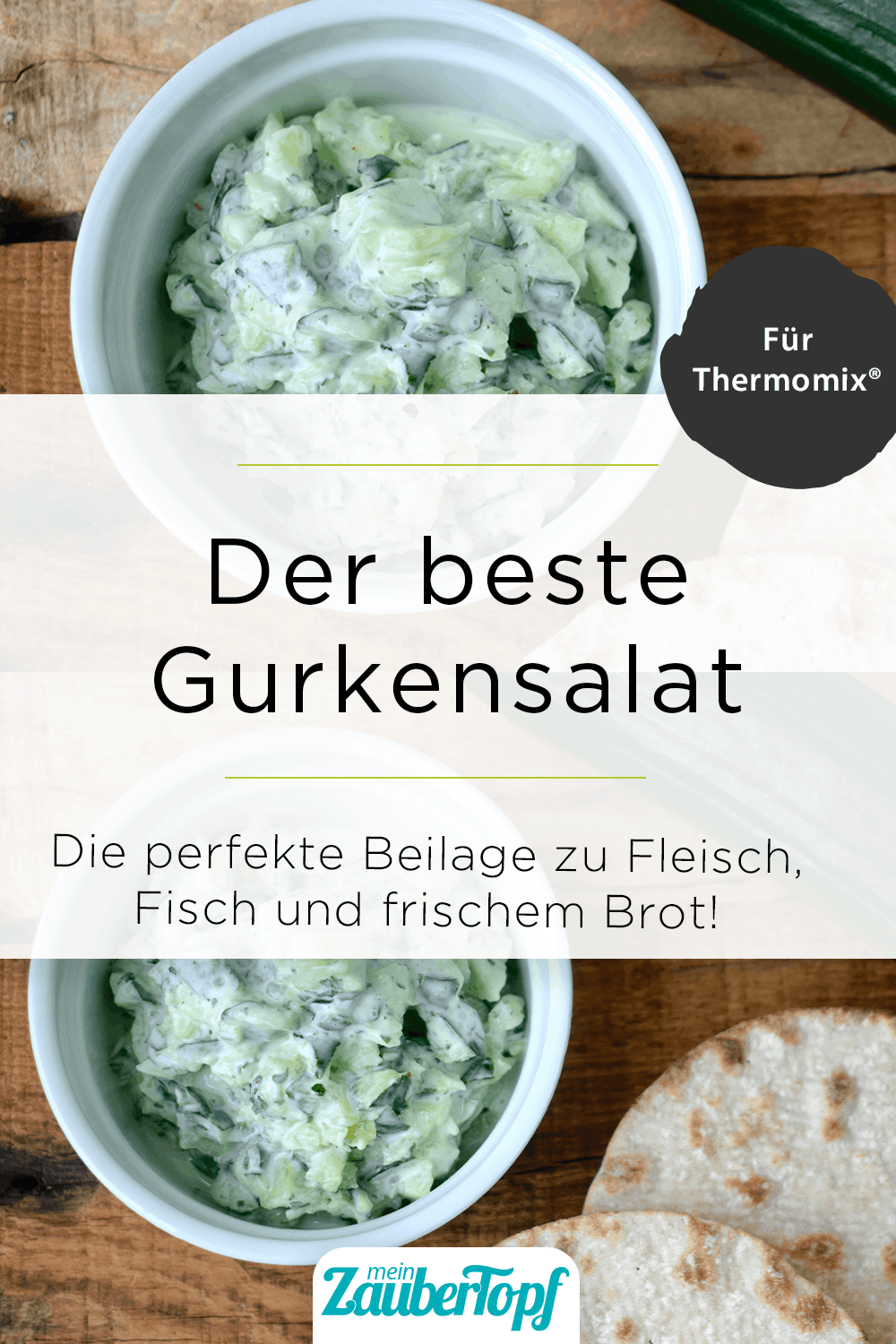 Gurkensalat mit dem Thermomix® – Foto: Nicole Schmidt