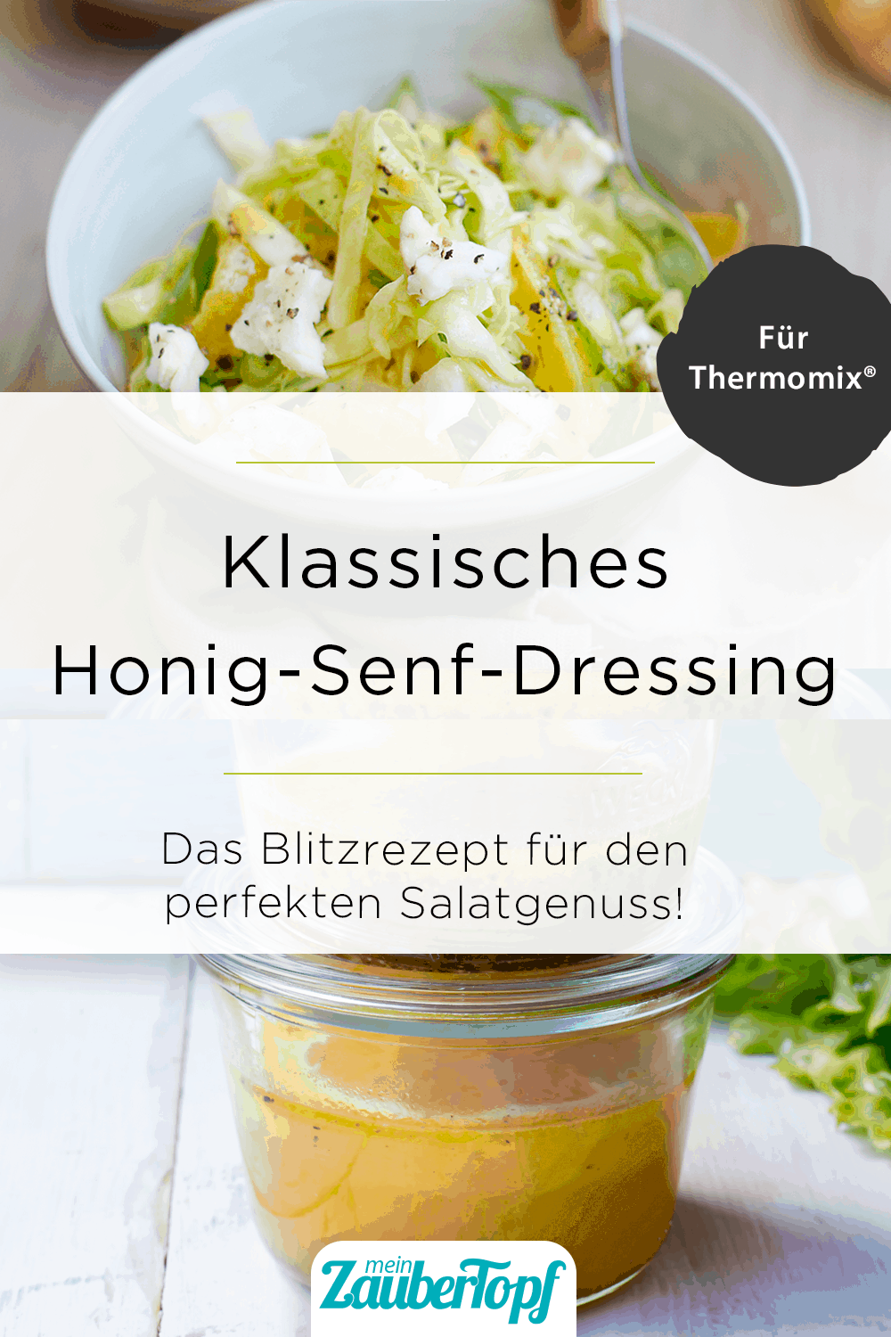 Klassisches Honig-Senf-Dressing aus dem Thermomix® - Foto: Nicky & Max / Sophia Handschuh