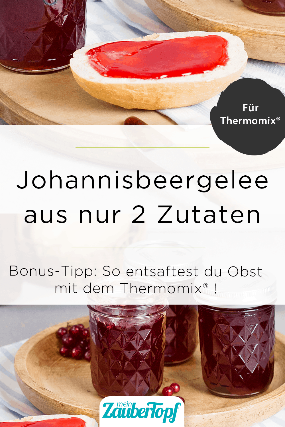 Johannisbeergelee mit dem Thermomix® – Foto: Anna Gieseler