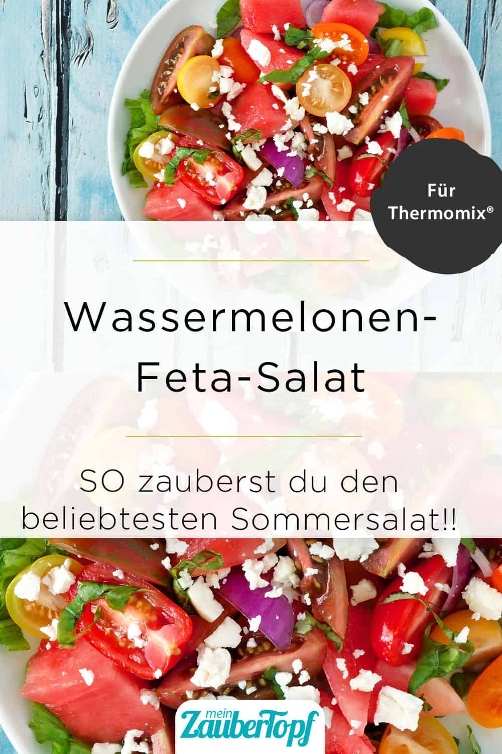 Wassermelonen-Feta-Salat mit dem Thermomix® – Foto: shutterstock.com