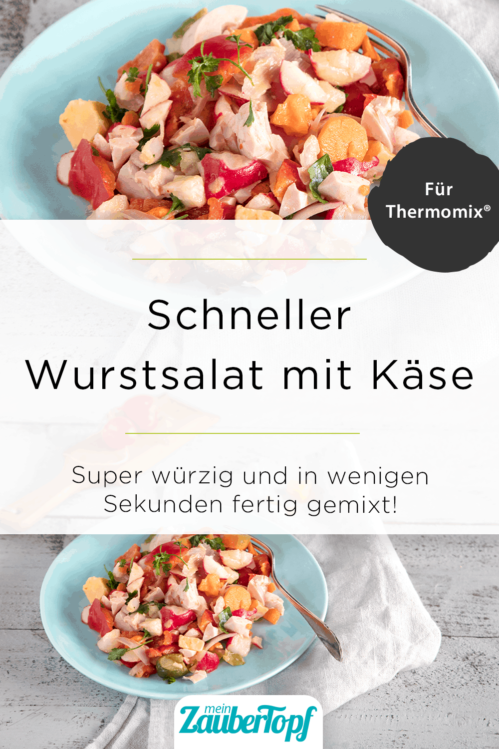 Wurstsalat mit dem Thermomix® – Foto: Anna Gieseler