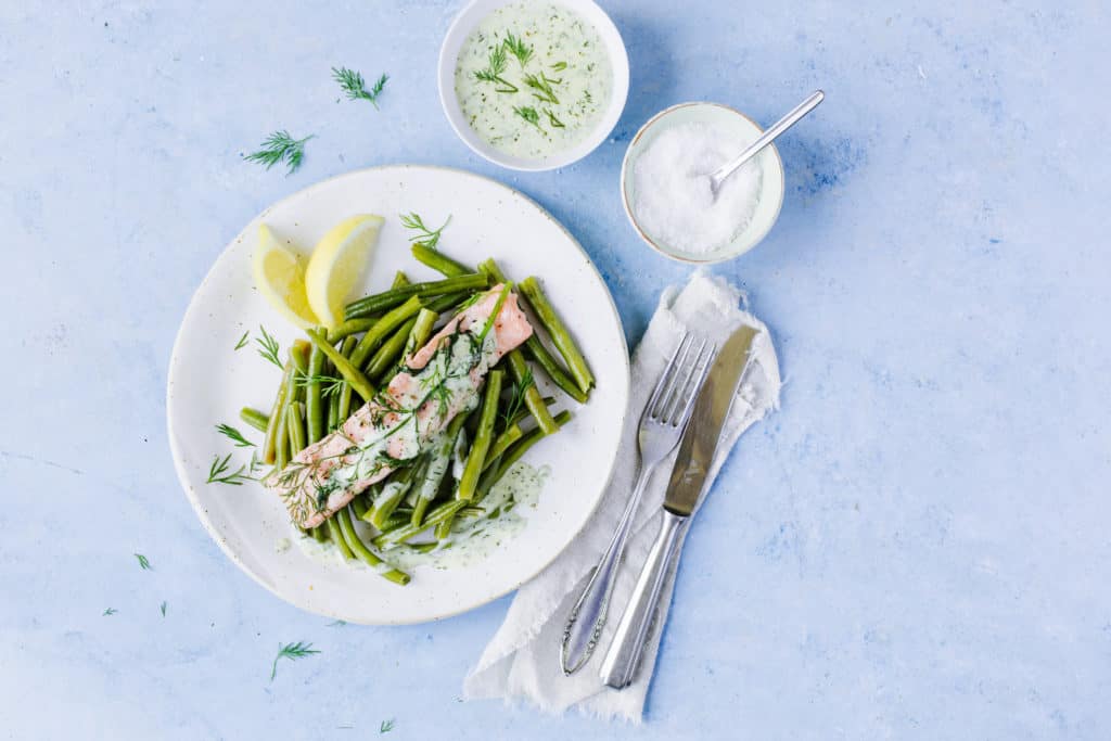 Lachs mit Dillsoße mit dem Thermomix® - Foto: Désirée Peikert