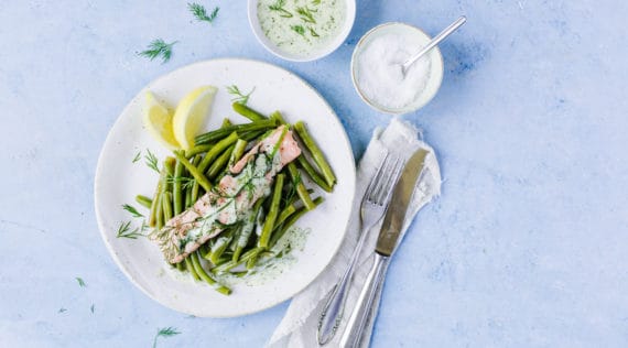 Lachs mit Dillsoße mit dem Thermomix® - Foto: Désirée Peikert