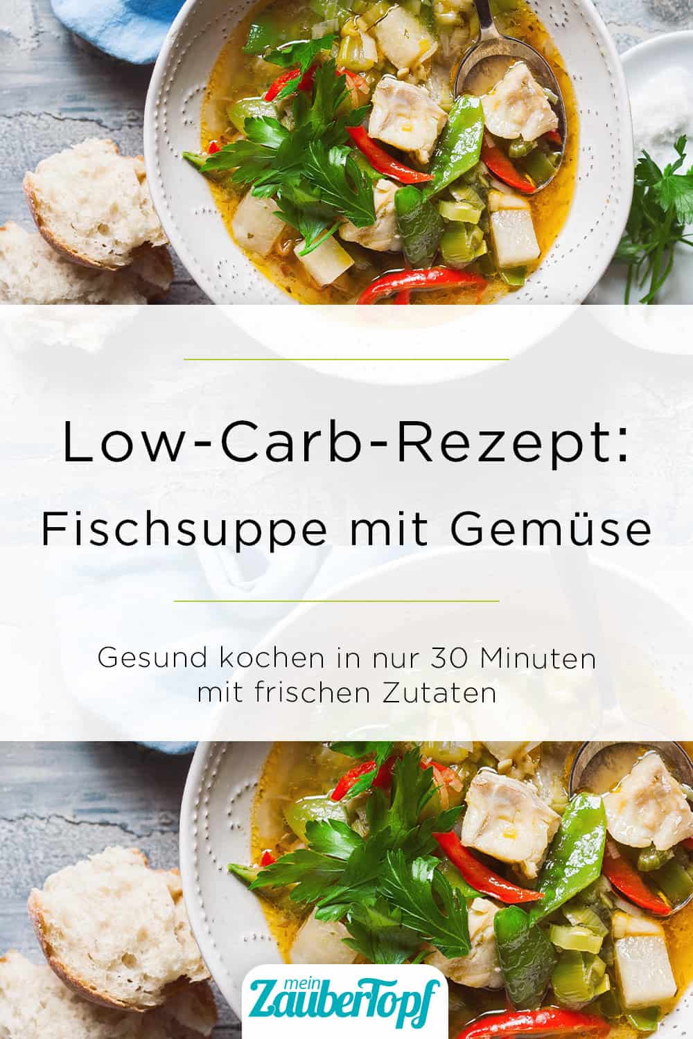 Fischsuppe mit buntem Gemüse aus dem Thermomix® - Foto: Ira Leoni