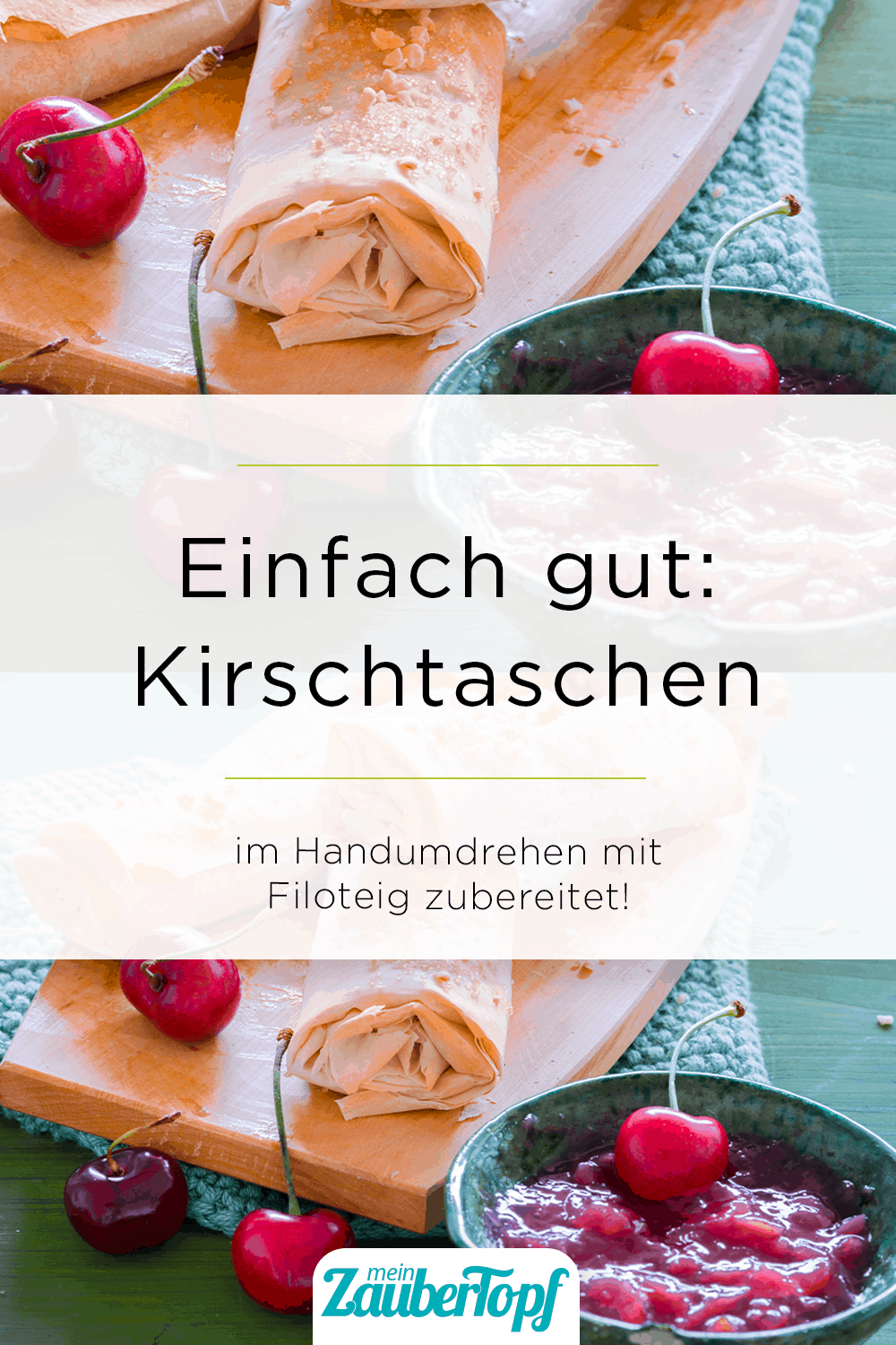 Kirschtaschen mit dem Thermomix® - Foto: Tina Bumann