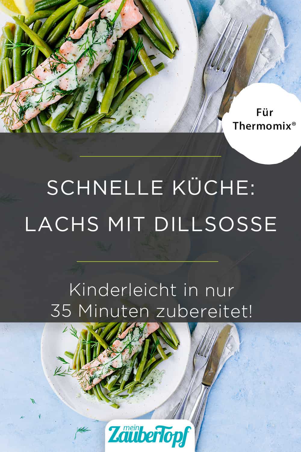 Lachs mit Dillsoße mit dem Thermomix® - Foto: Désirée Peikert