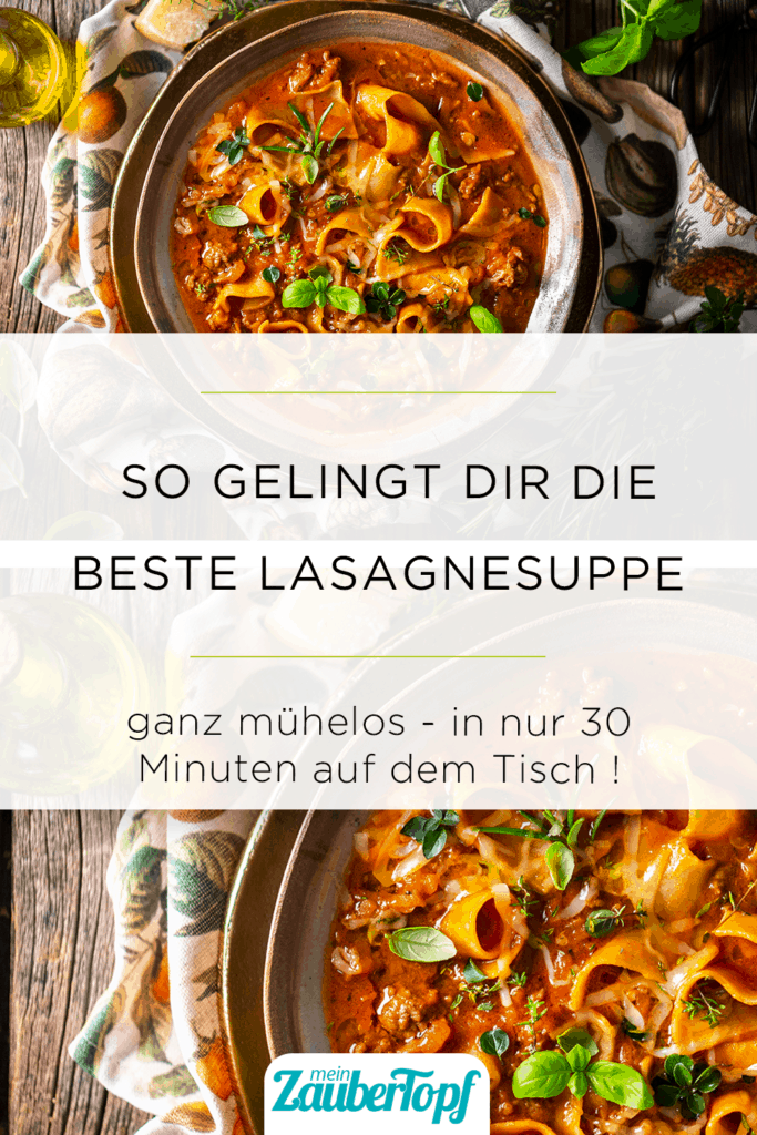 Lasagnesuppe mit dem Thermomix® – StockFood / Krimshandl-Tauscher, Sandra