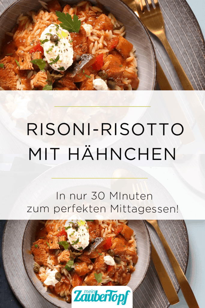 Risoni-Risotto mit Hähnchen aus dem Thermomix® – Foto: Sebastian Lenz