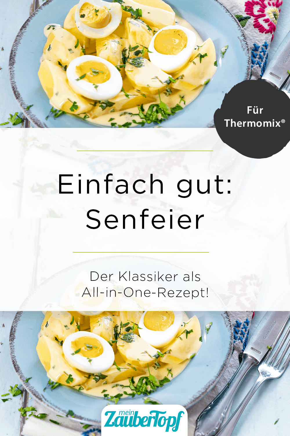 Senfeier mit Kartoffeln mit dem Thermomix® – Foto: Tina Bumann