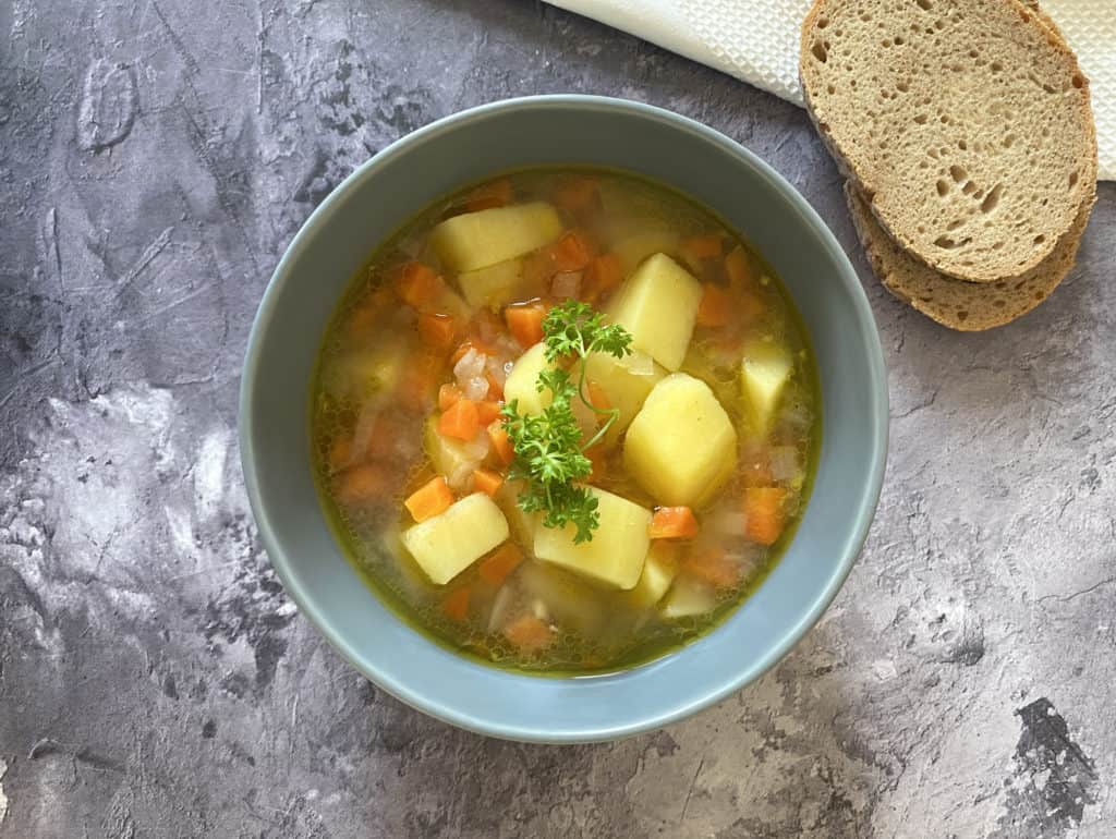 Kartoffelsuppe mit Karotten – Rezept für den Thermomix®