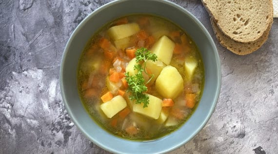 Kartoffelsuppe mit Karotten – Rezept für den Thermomix®