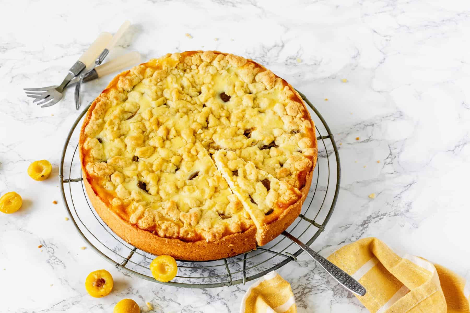Mirabellenkuchen mit Schmand mit dem Thermomix® – Foto: Désirée Peikert