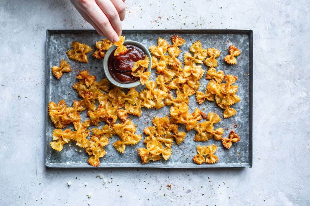 Pasta Chips mit dem Monsieur Cuisine – Foto: Anna Gieseler