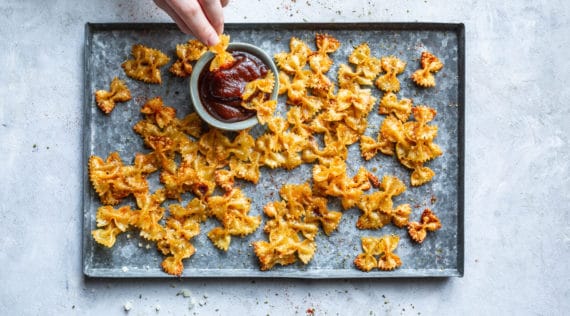 Pasta Chips mit dem Monsieur Cuisine – Foto: Anna Gieseler